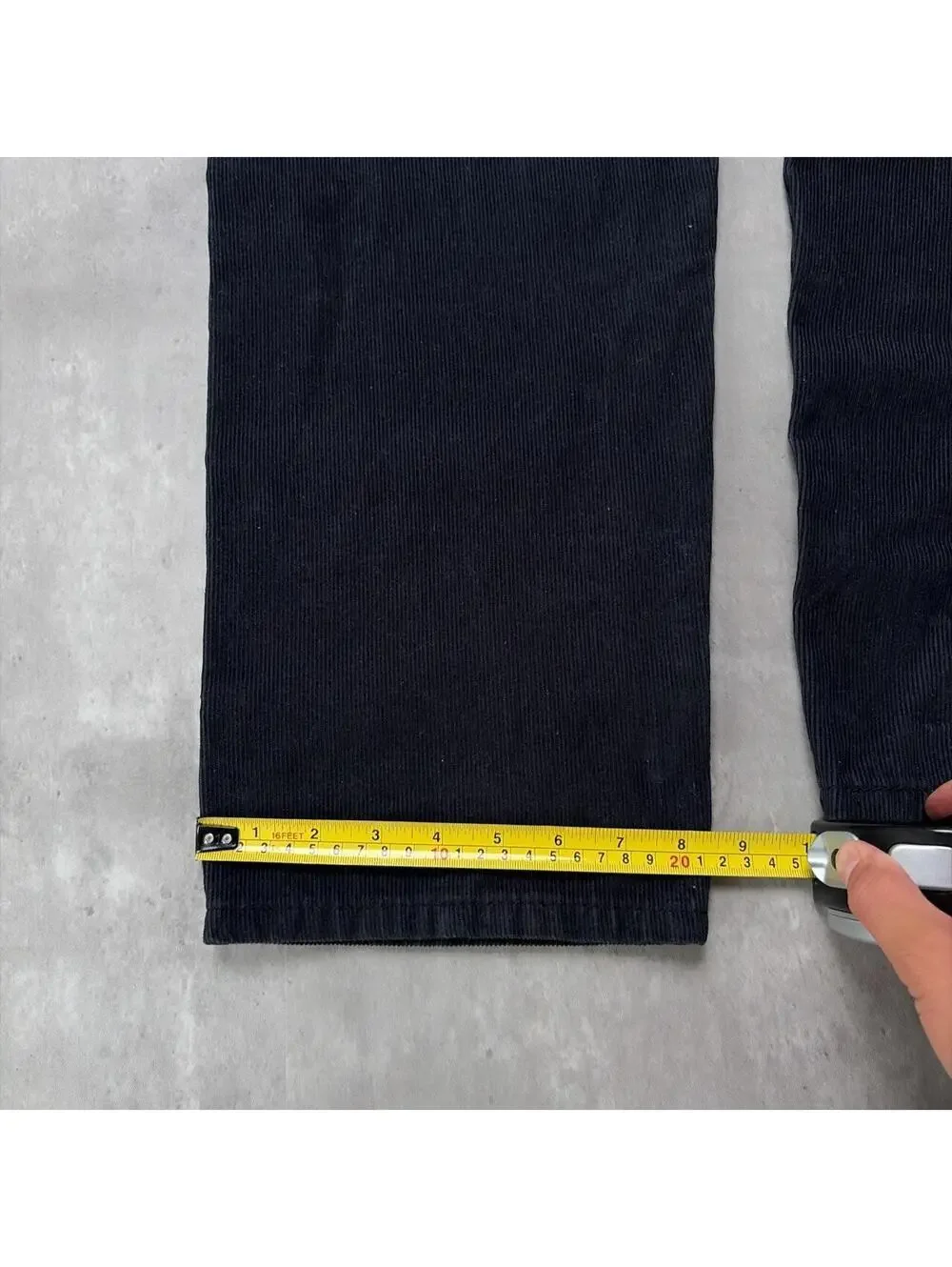 Y2K Black Levi’s 502 Grunge Corduroy Straight Skater Pants